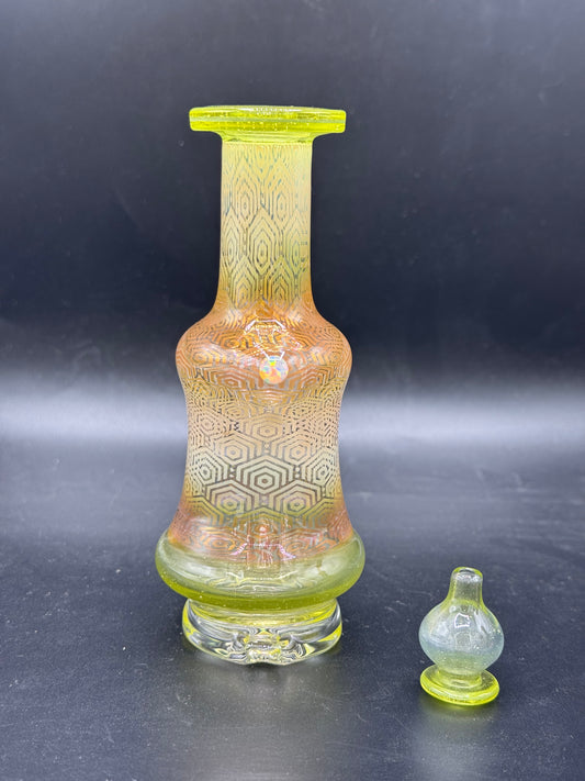 Pi glass Puffco tops with cap