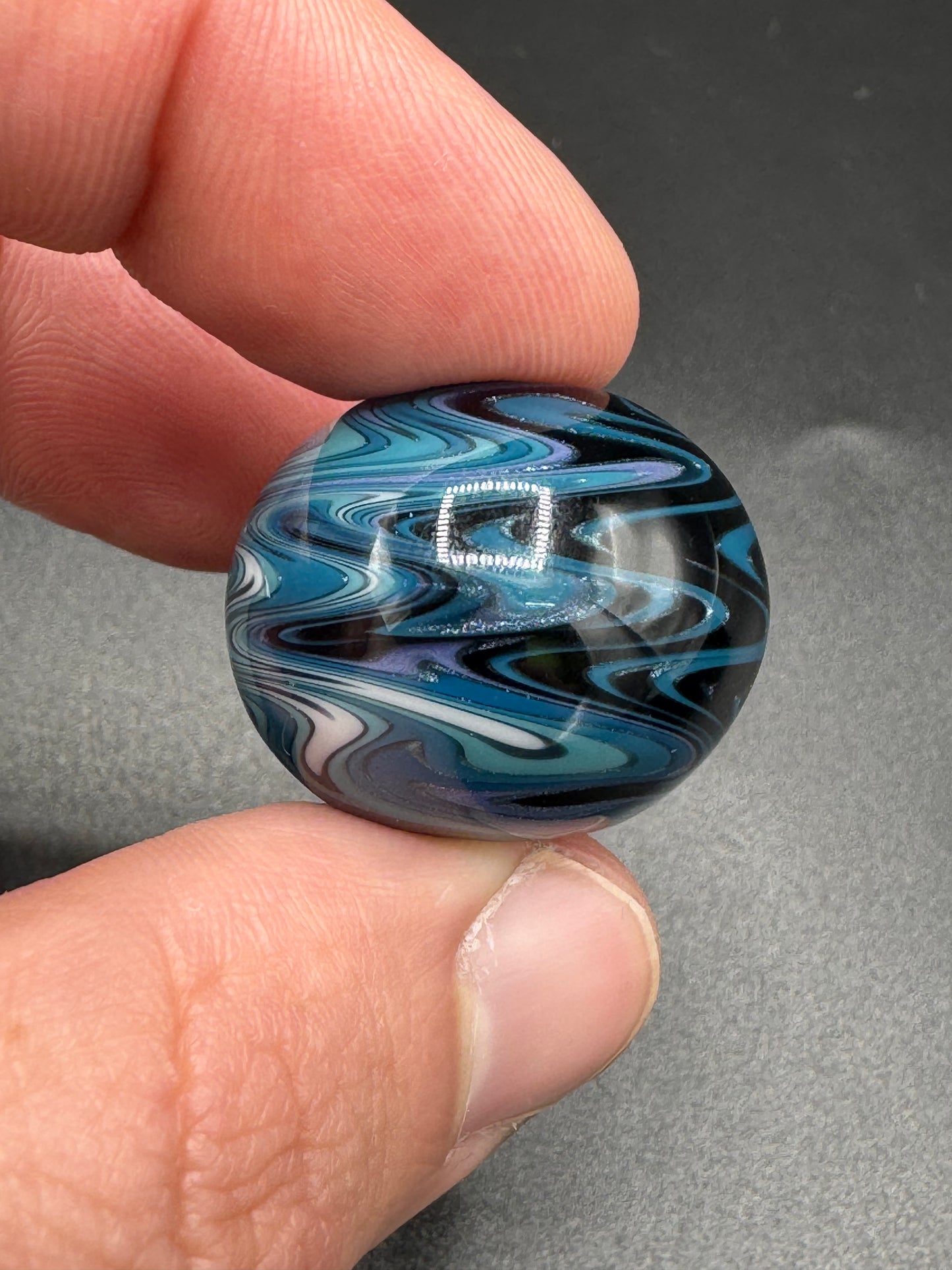Blueberry Glass Bead