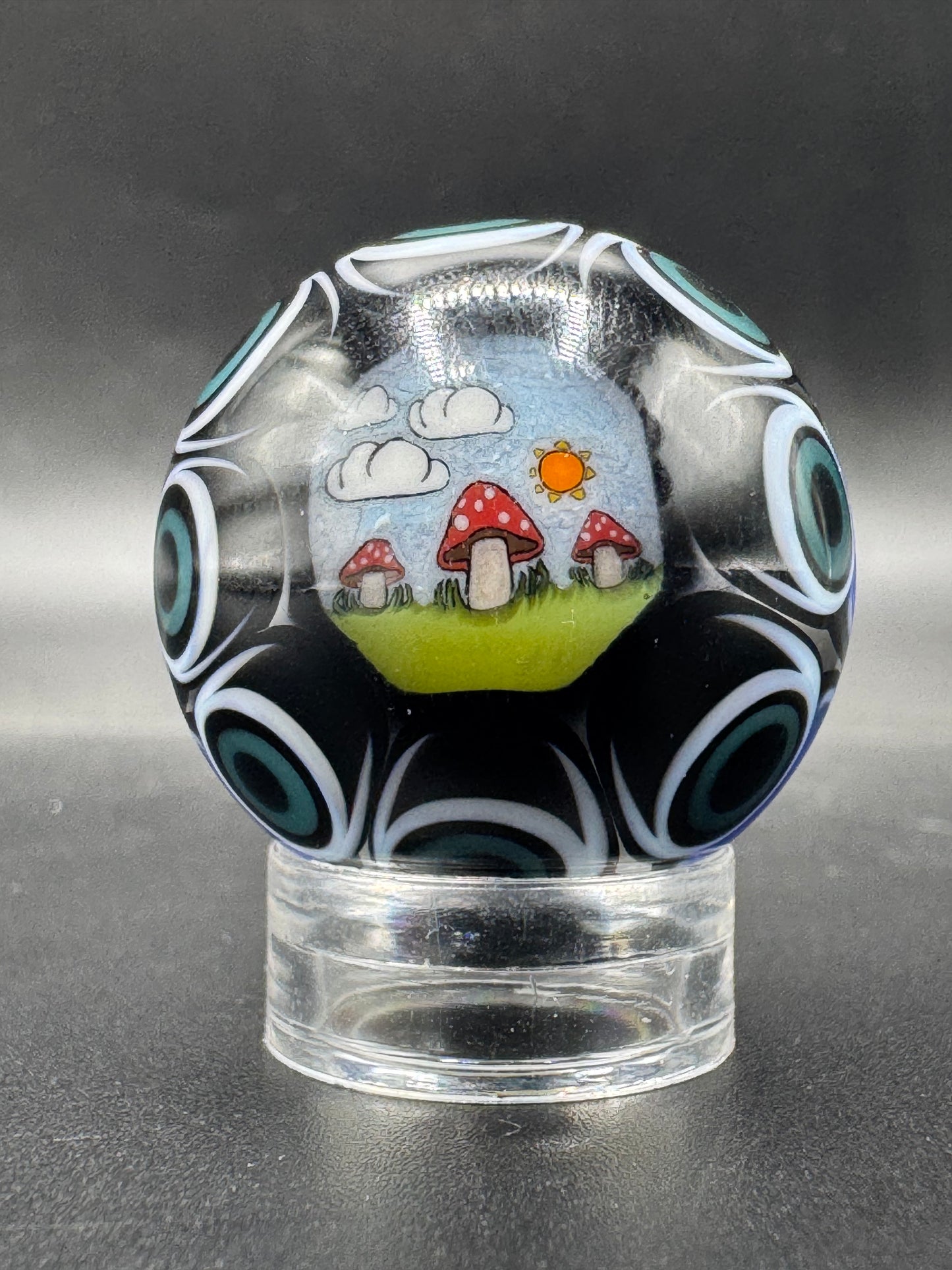 Steve H glass marble