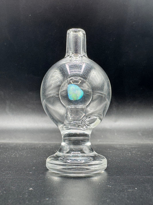 Soup glass bubble cap