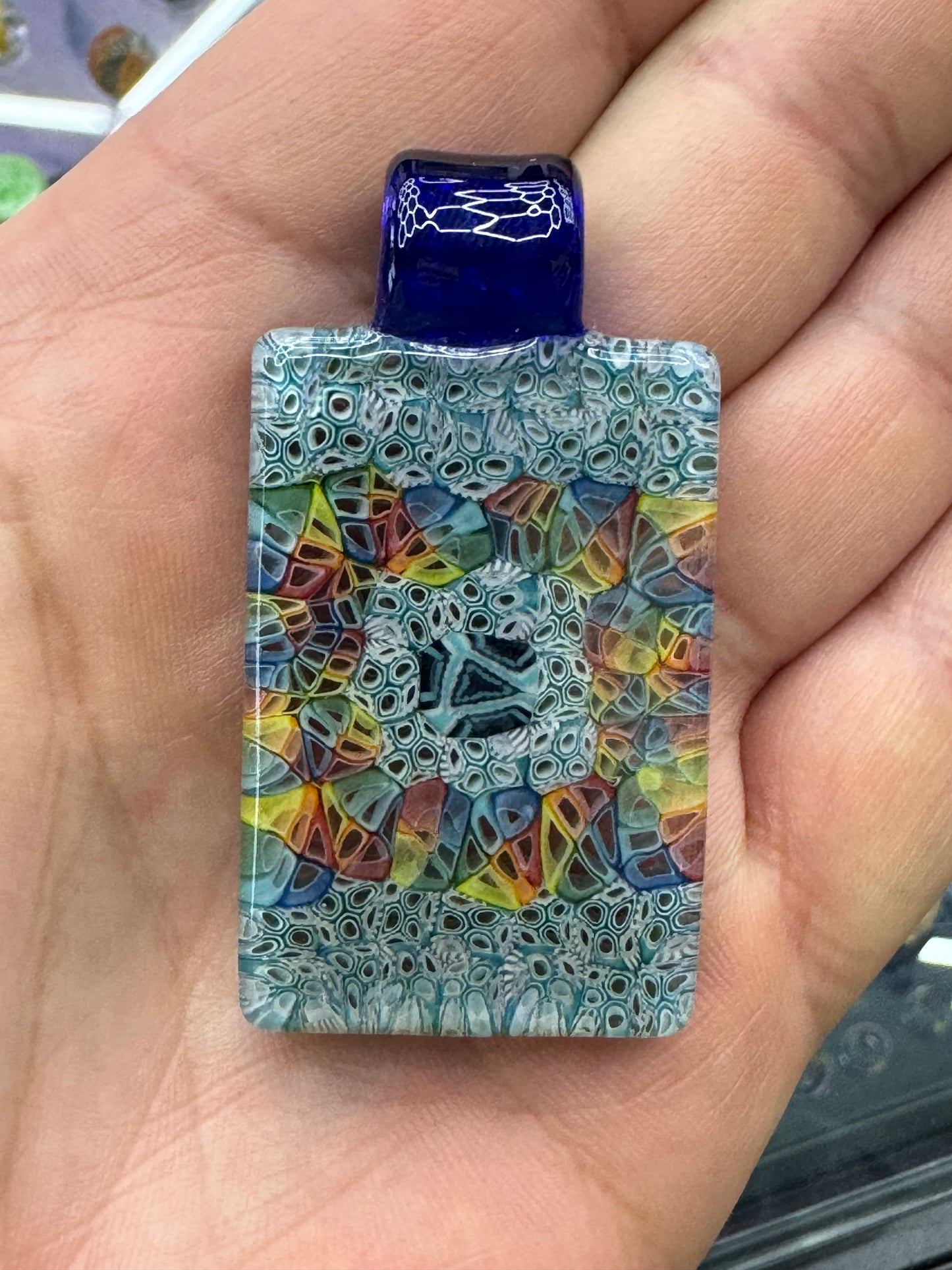 Jeff Heathbar Glass Pendant