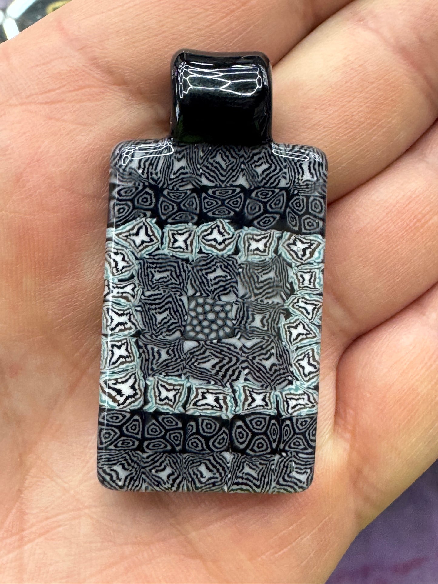 Jeff Heathbar Glass Pendant