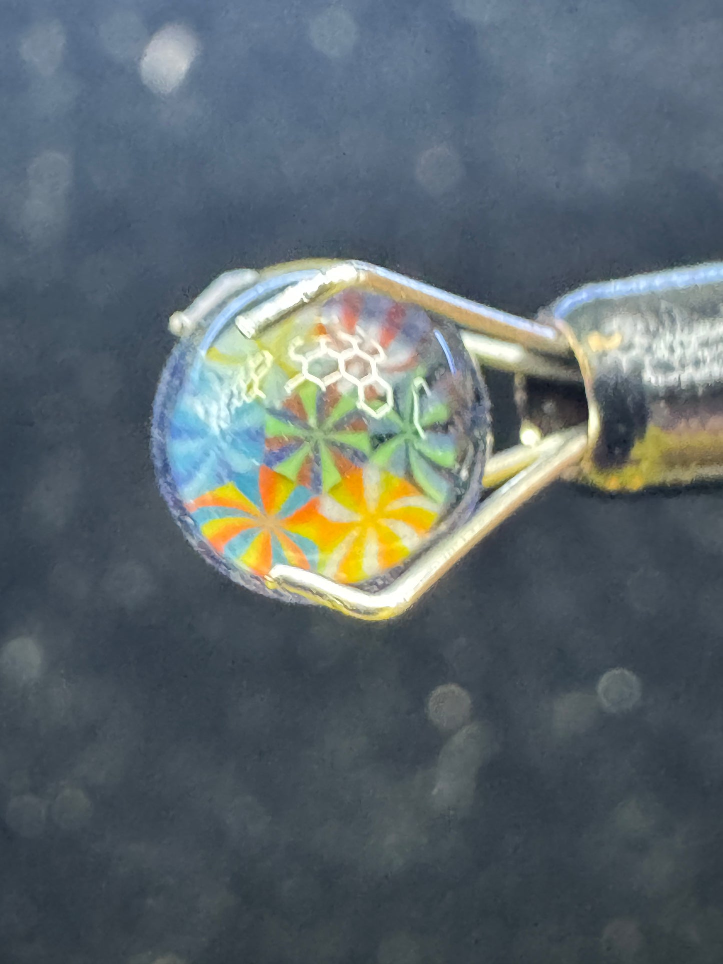 Disk Glass Pearls