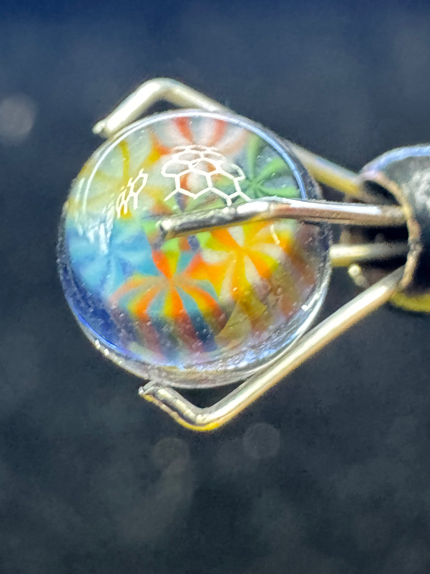 Disk Glass Pearls
