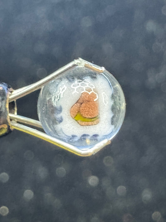 Erin.Bourguignon glass pearls