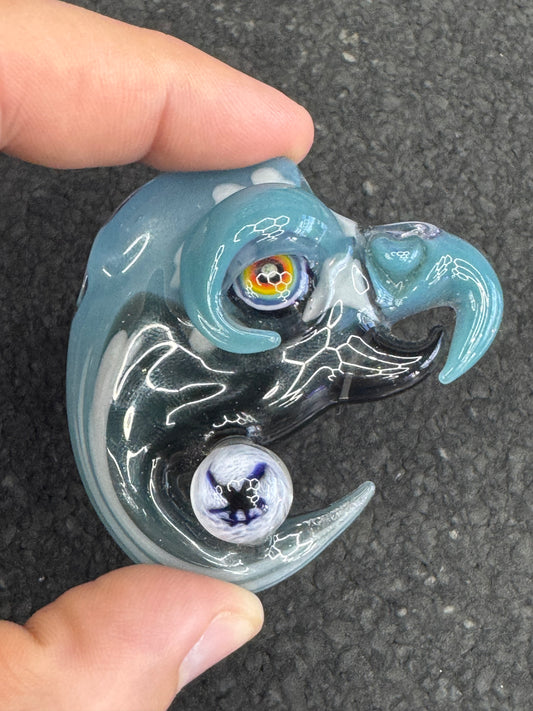 Space kassle Glass Pendant