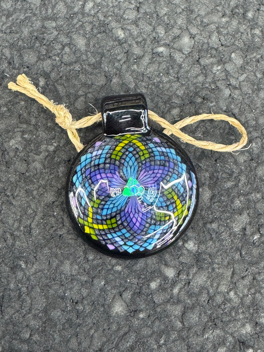 John w Glass Pendant