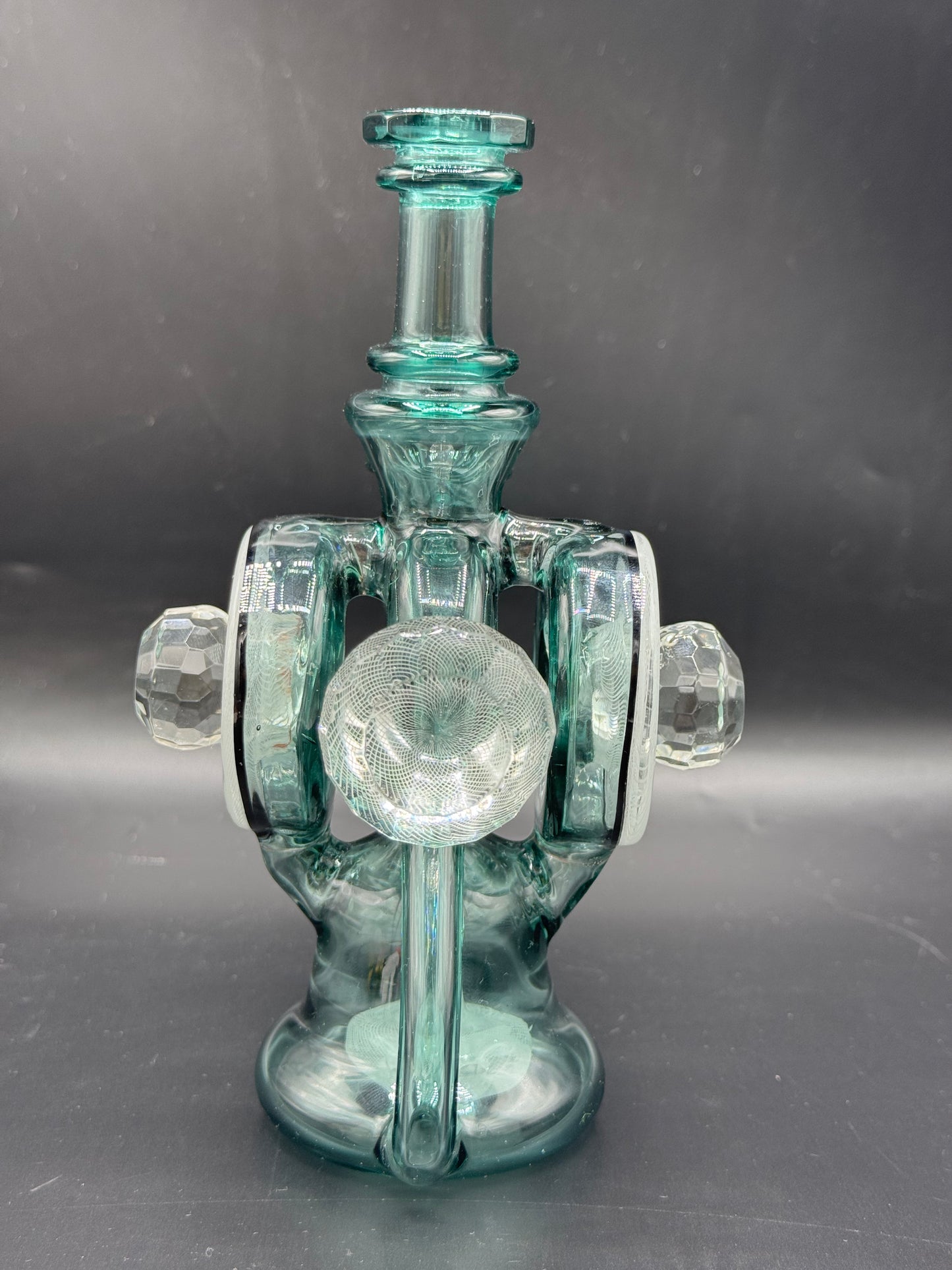 Blue soldier glass