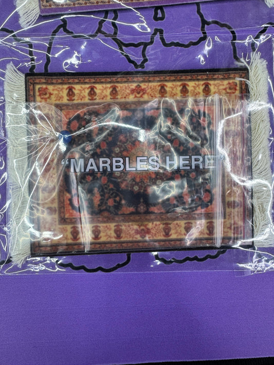 Trevy Metal Carved Pearl , stickers & Panda Dabs mat pack