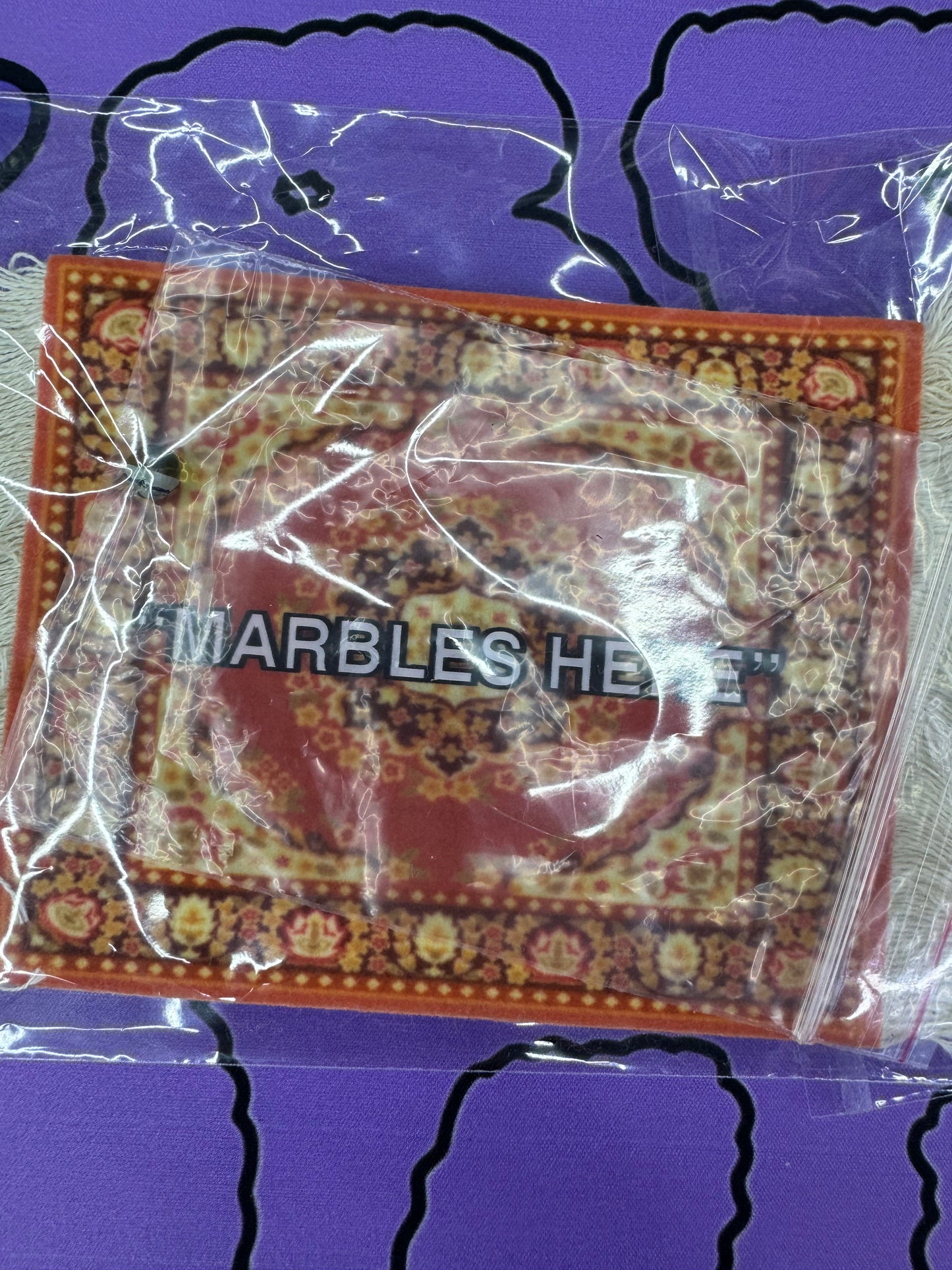 Trevy Metal Carved Pearl , stickers & Panda Dabs mat pack