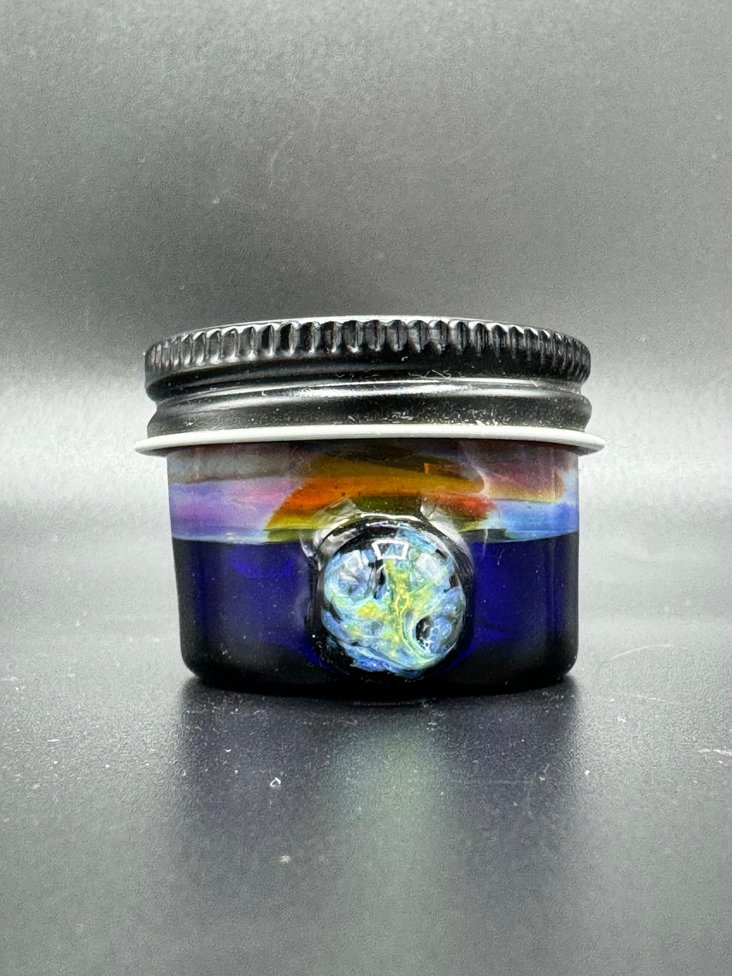 Bens Glass Art Jars