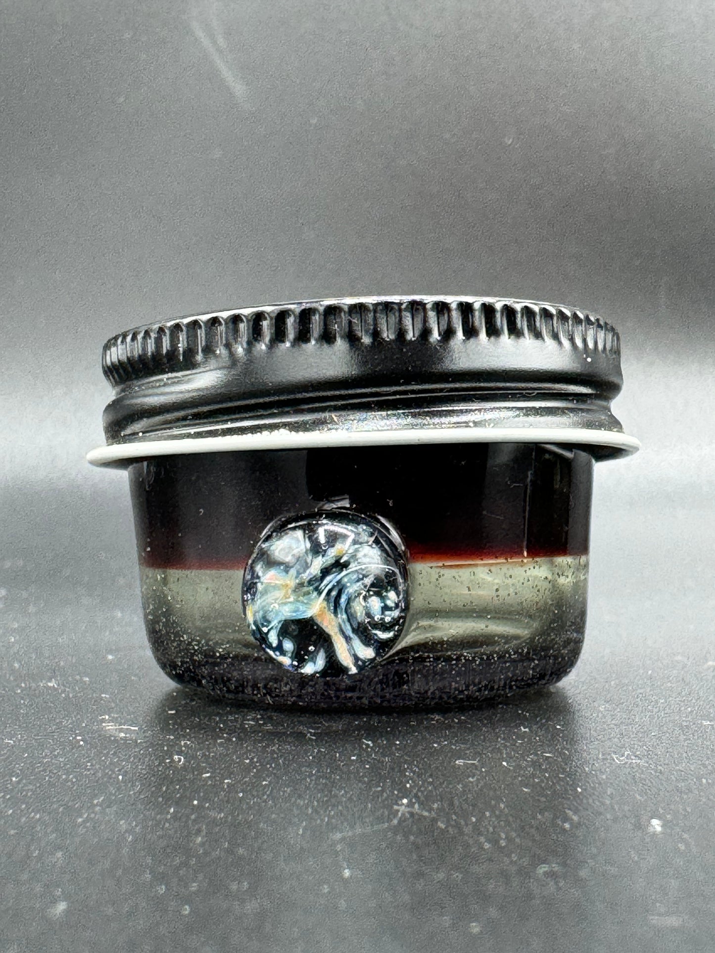 Bens Glass Art Jars