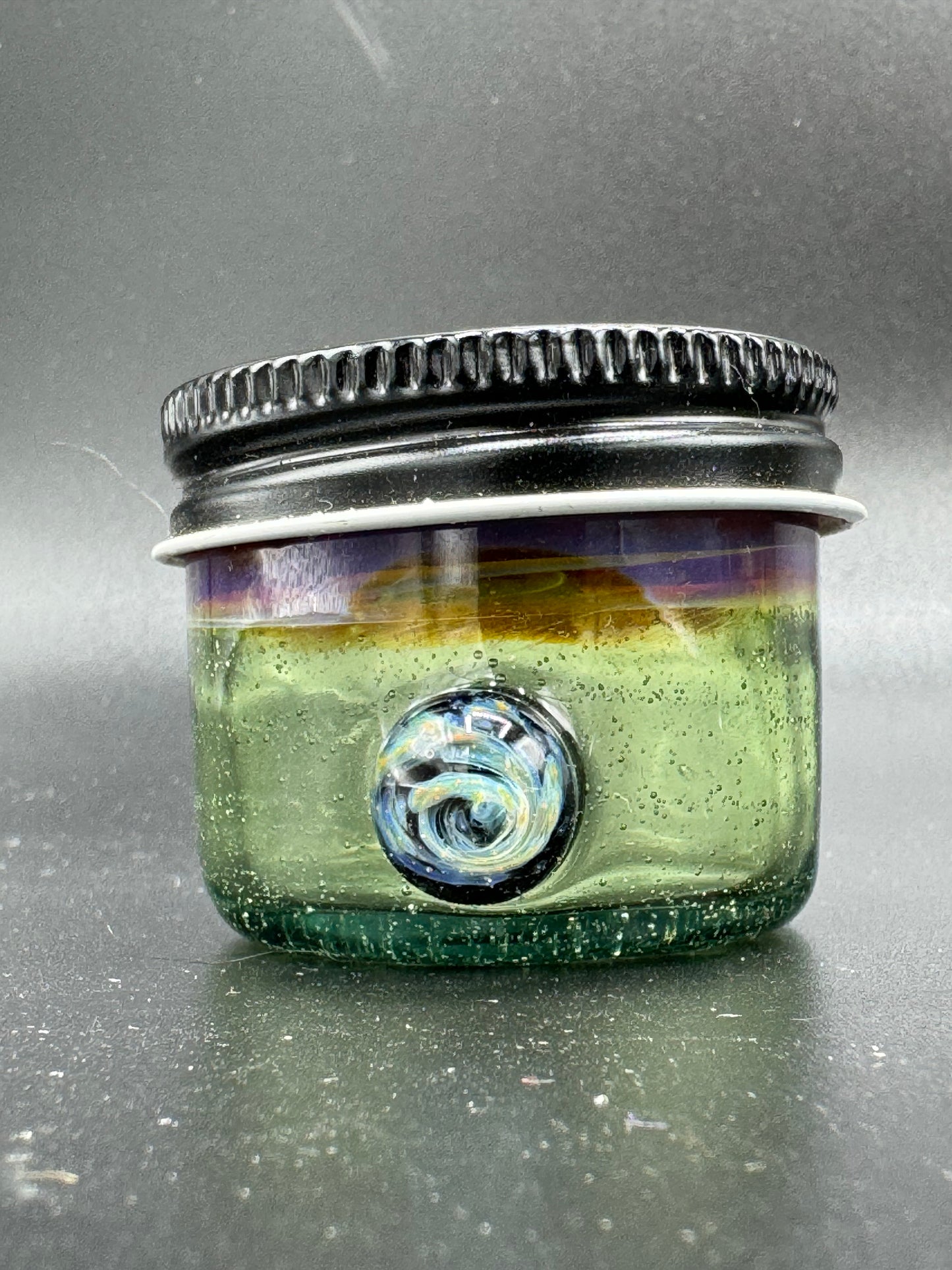 Bens Glass Art Jars