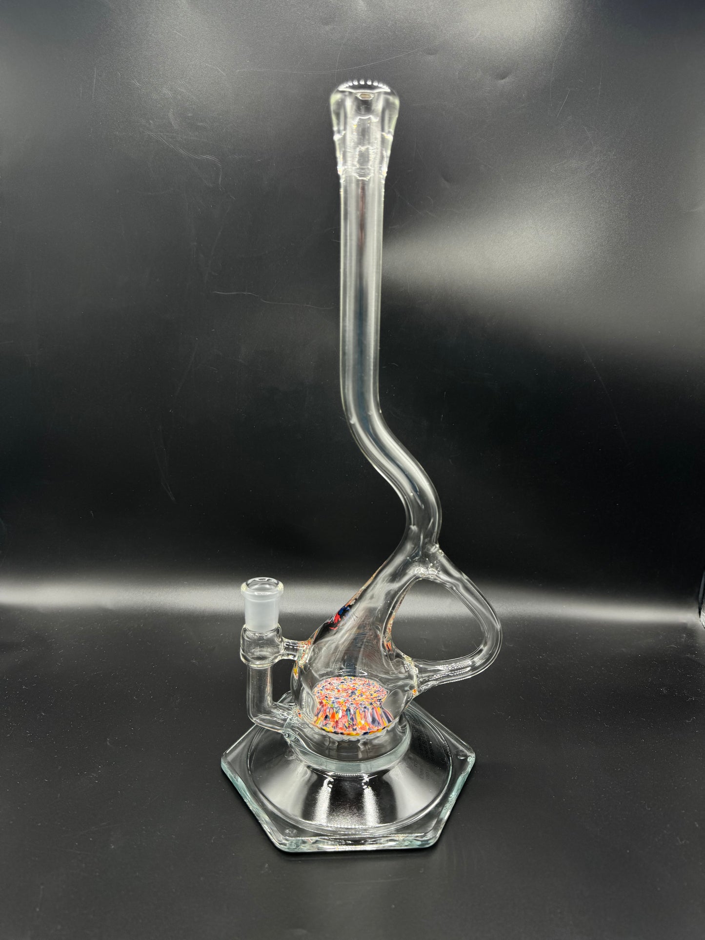 Rooster Apparatus flower Glass